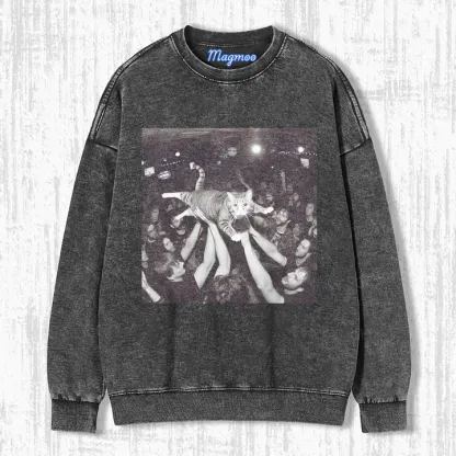 WACKY CAT T-SHIRT-Magmoo