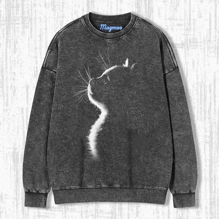 BACKLIT CAT T-SHIRT-Magmoo