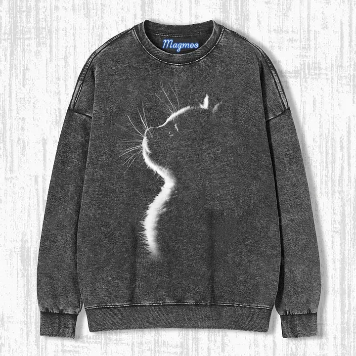 BACKLIT CAT T-SHIRT-Magmoo