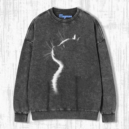 BACKLIT CAT T-SHIRT-Magmoo