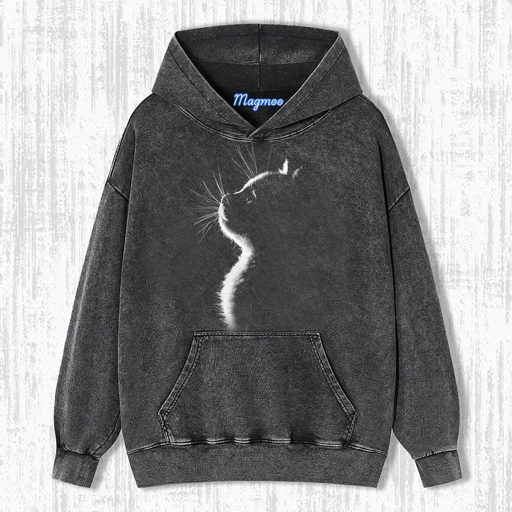 BACKLIT CAT T-SHIRT-Magmoo