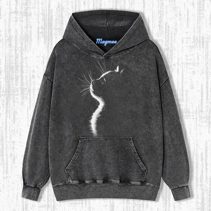 BACKLIT CAT T-SHIRT-Magmoo