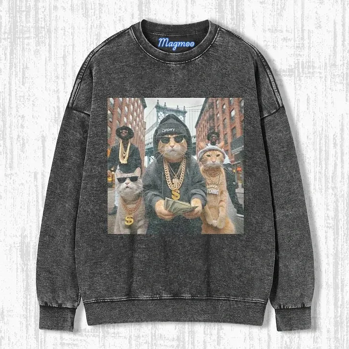 OUTLAW CAT T-SHIRT-Magmoo