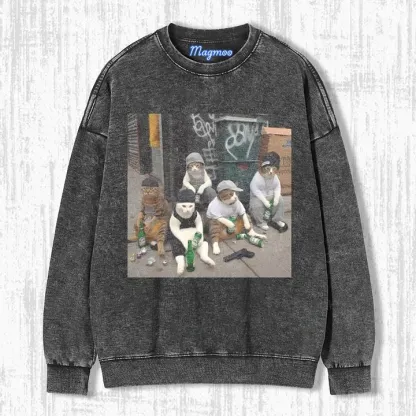 OUTLAW CAT T-SHIRT-Magmoo