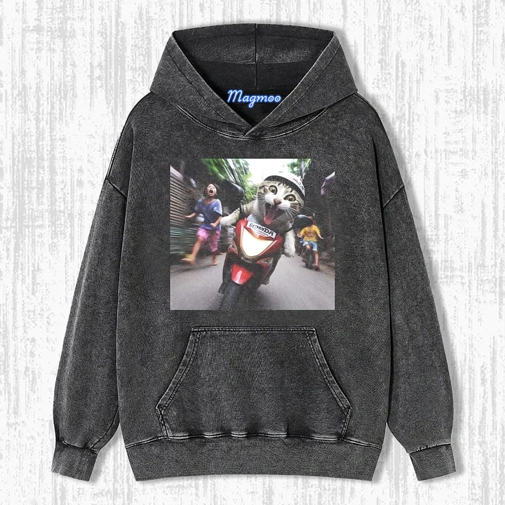 WACKY CAT T-SHIRT-Magmoo