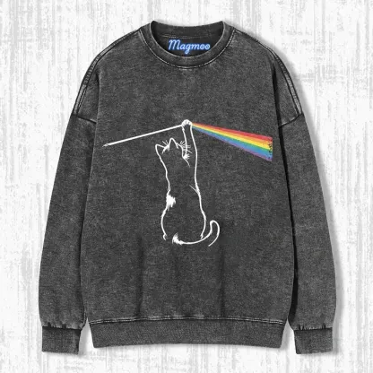 WACKY CAT T-SHIRT-Magmoo