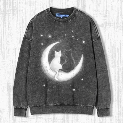 ROMANTIC CAT T-SHIRT-Magmoo