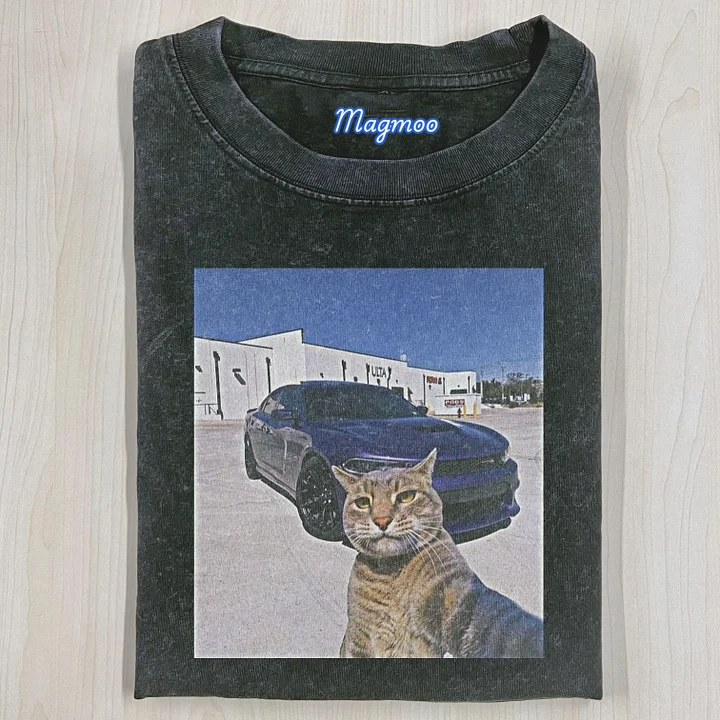WACKY CAT T-SHIRT