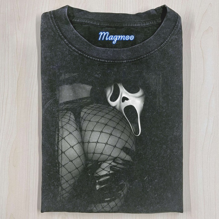 MISTER KILLER SIR GHOST FACE BOOTY T-SHIRT-Magmoo