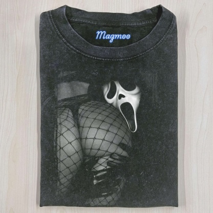 MISTER KILLER SIR GHOST FACE BOOTY T-SHIRT-Magmoo