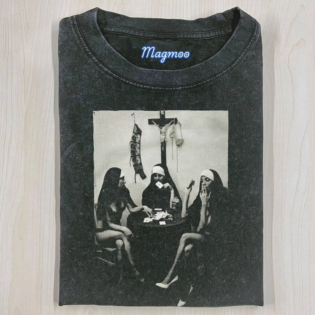 NUNS ON LUNCH BREAK T-SHIRT