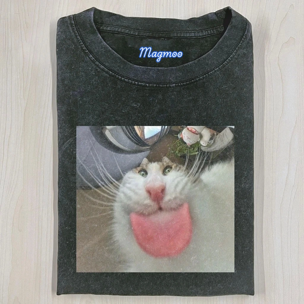 WACKY CAT T-SHIRT