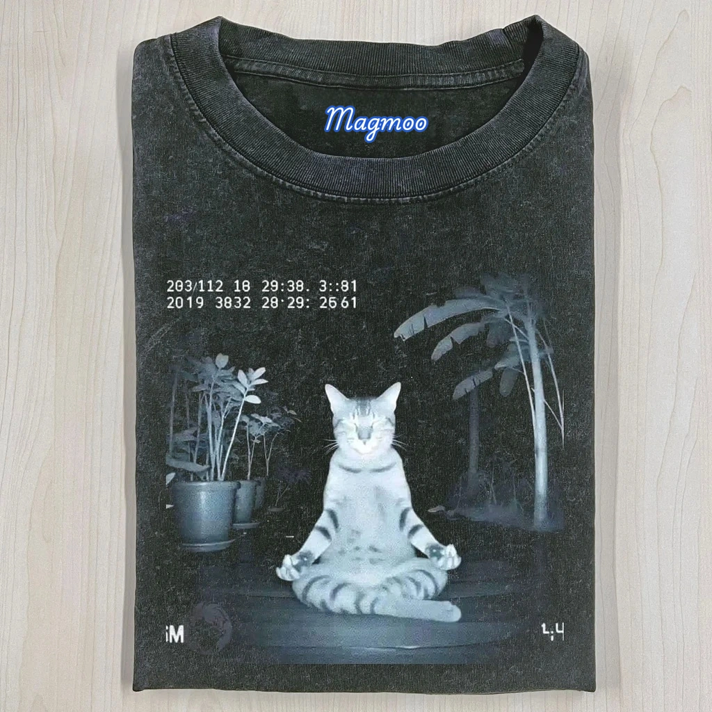 WACKY CAT T-SHIRT