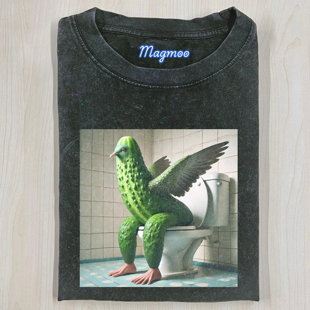 PIGEON ON THE TOILET T-SHIRT
