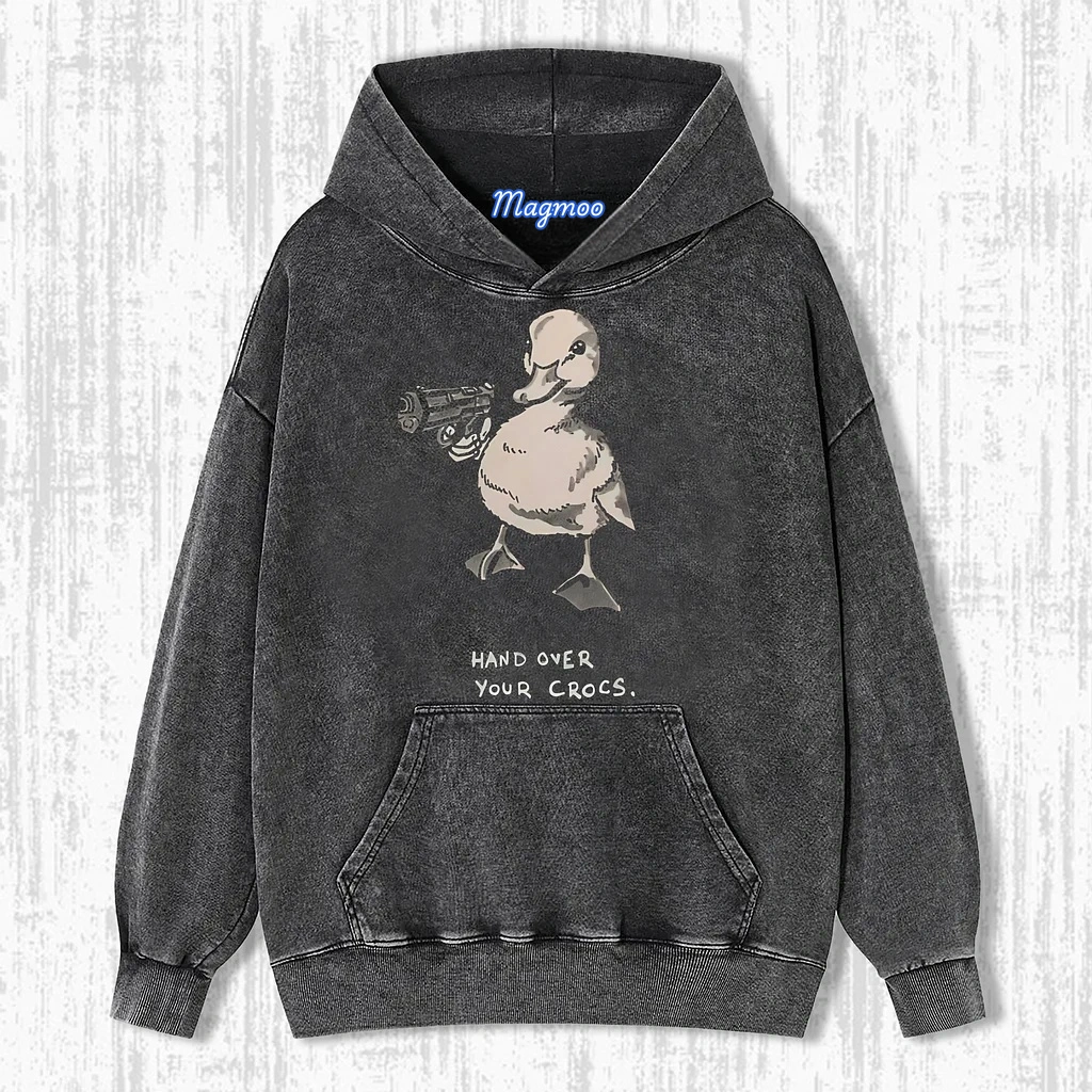 HAND OVER YOUR CROCS FUNNY T-SHIRT