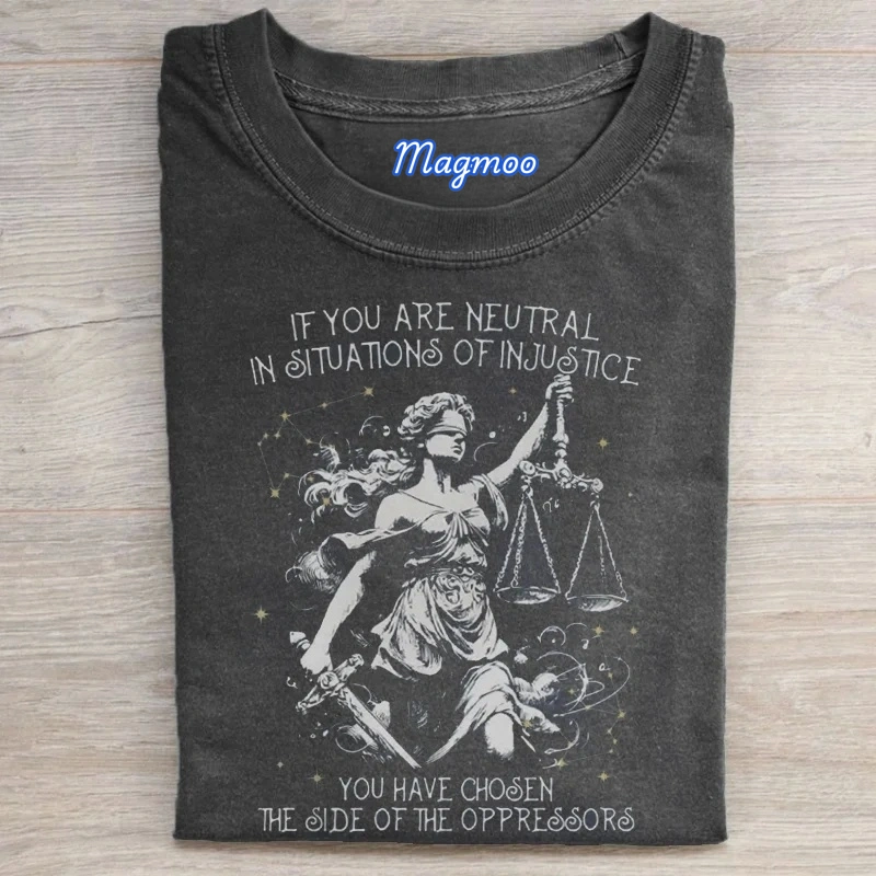 Retro Style Subtle Resist T-shirt