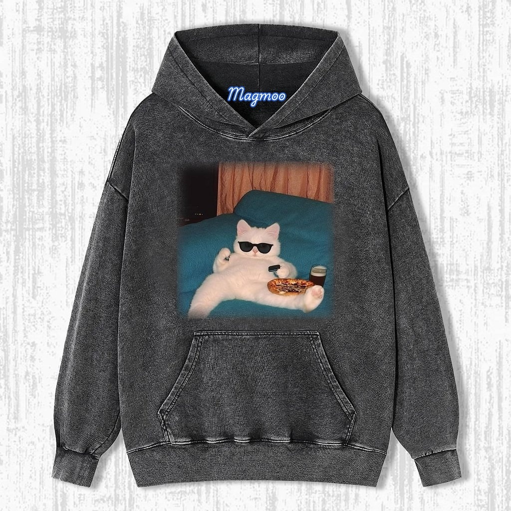 CAT SELFIE T-SHIRT-Magmoo