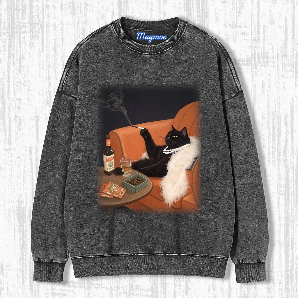 CAT SELFIE T-SHIRT-Magmoo