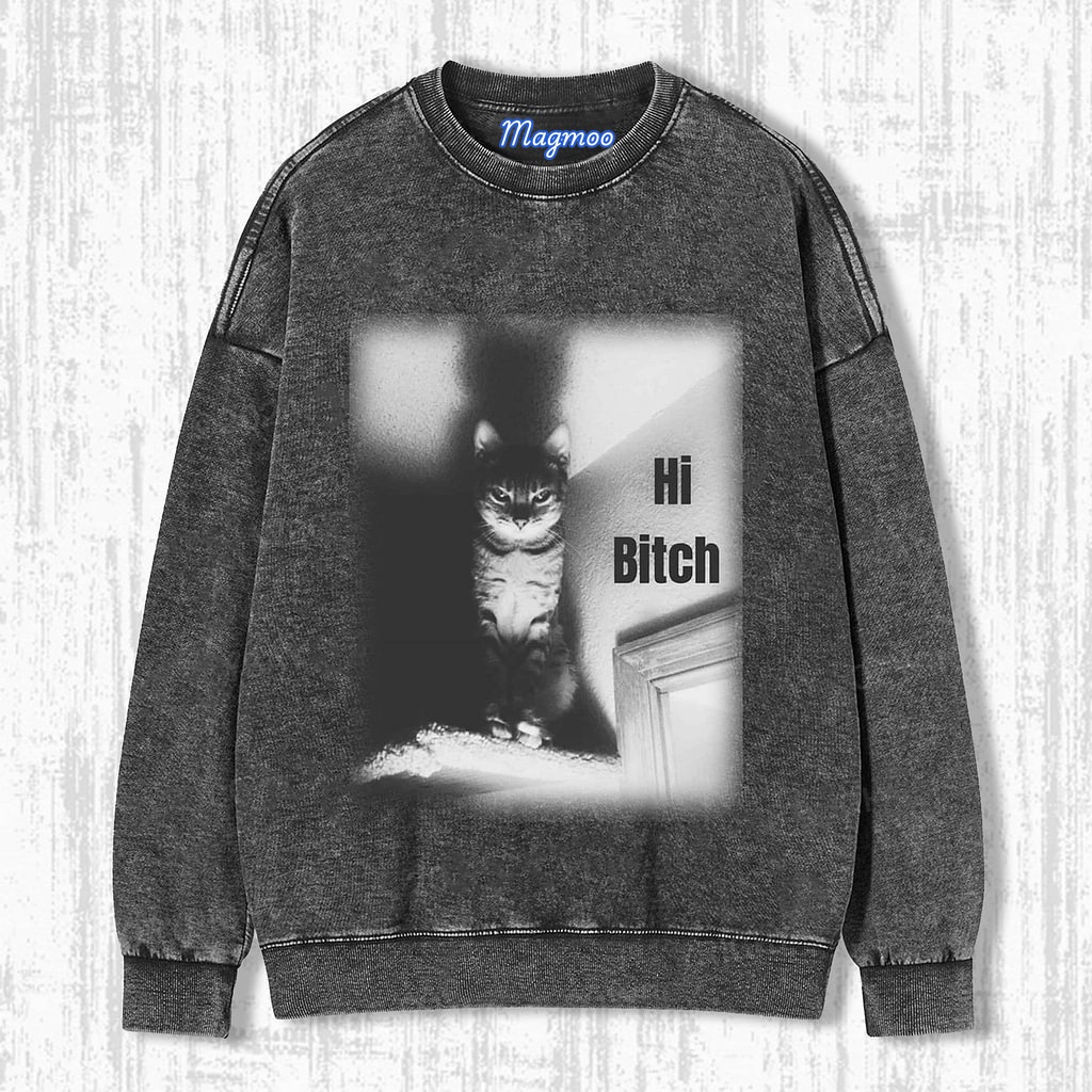CAT SELFIE T-SHIRT-Magmoo