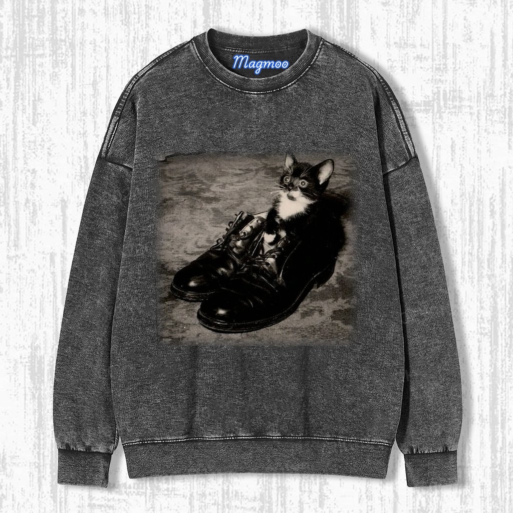 CAT SELFIE T-SHIRT-Magmoo