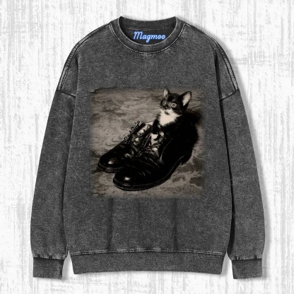 CAT SELFIE T-SHIRT-Magmoo