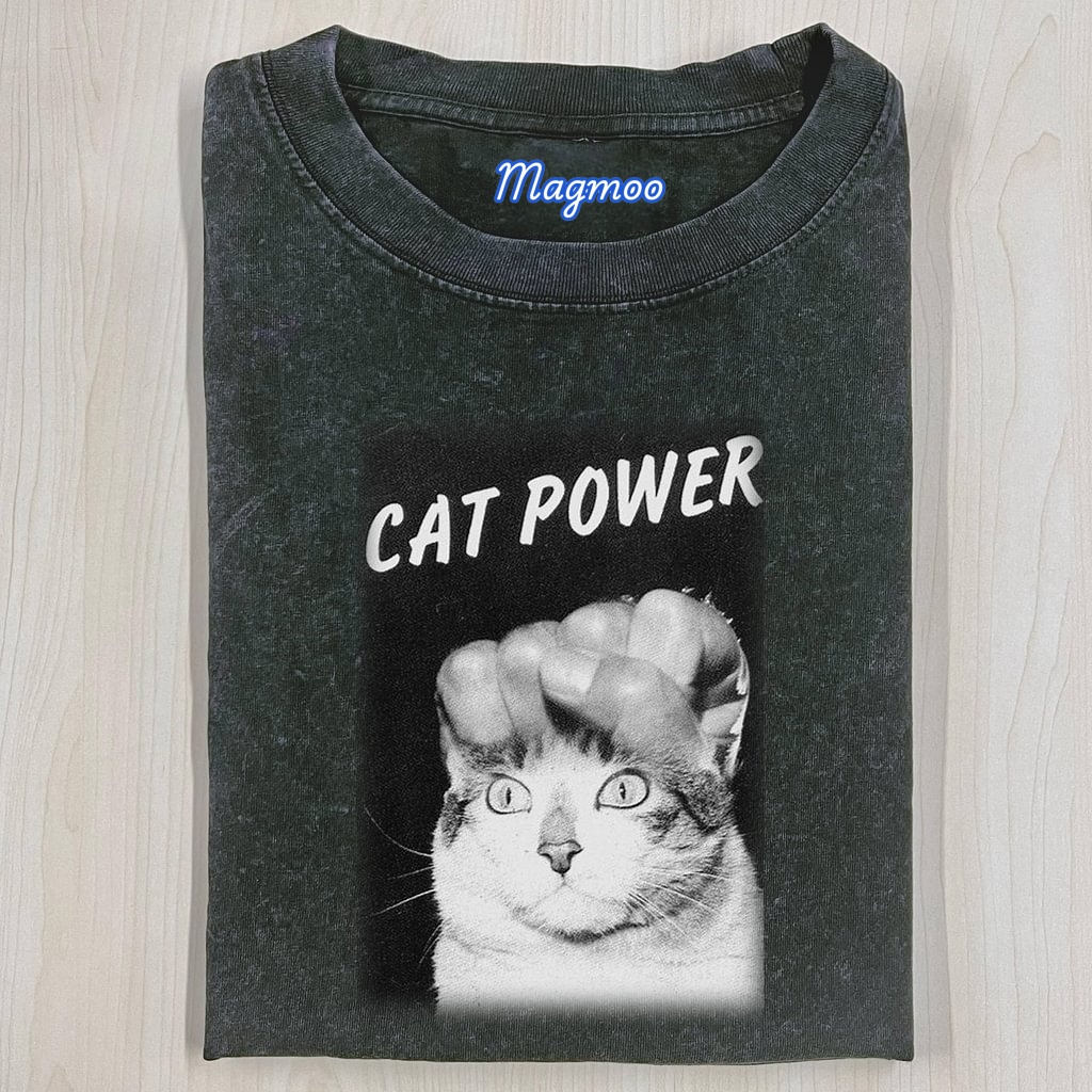 CAT SELFIE T-SHIRT-Magmoo