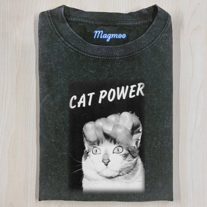 CAT SELFIE T-SHIRT-Magmoo