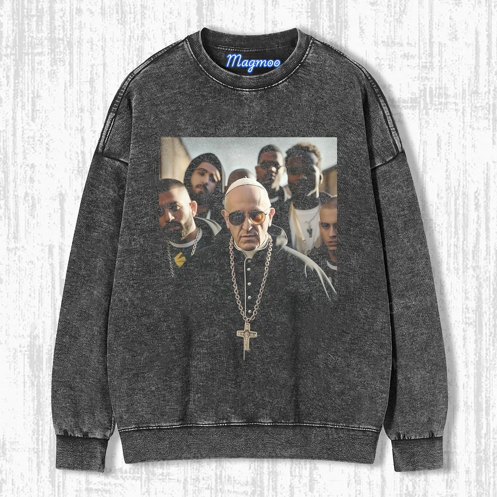POPE SWEATSHIRTS-Magmoo