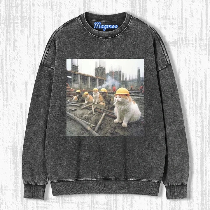 WACKY CAT T-SHIRT-Magmoo