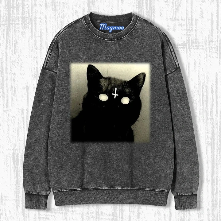 CATS AND FAITH T-SHIRT-Magmoo