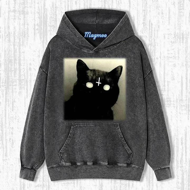 CATS AND FAITH T-SHIRT-Magmoo