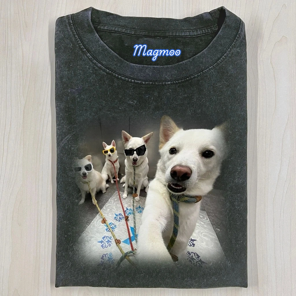 DOG T-SHIRTS-Magmoo