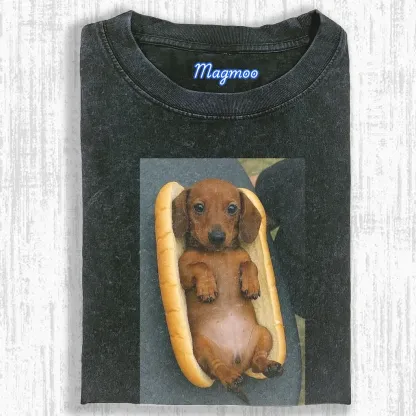 REAL HOT DOG T-SHIRT-Magmoo
