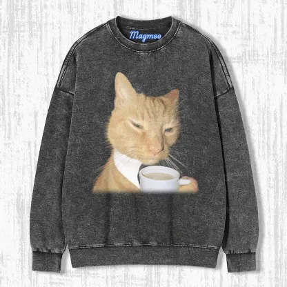 WACKY CAT T-SHIRT-Magmoo