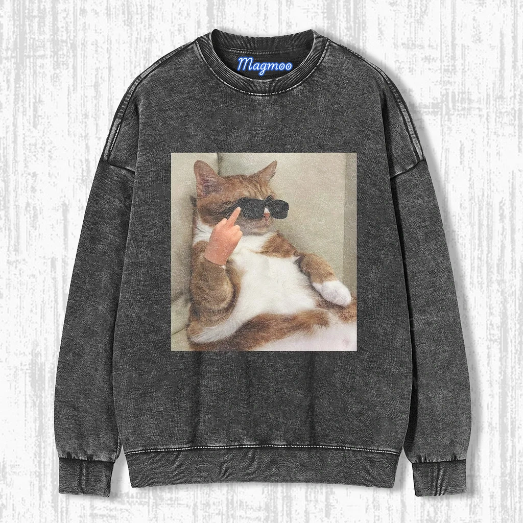 FUNNY CAT T-SHIRT-Magmoo