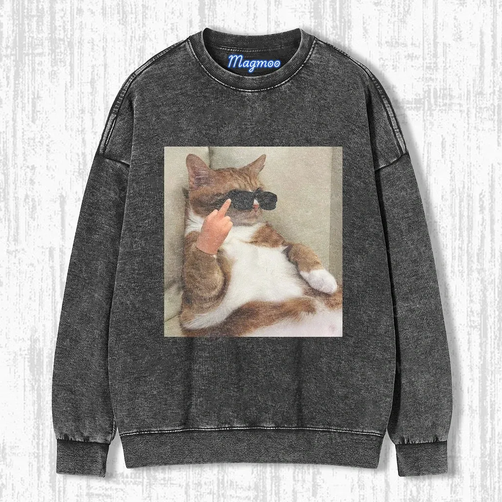 FUNNY CAT T-SHIRT-Magmoo