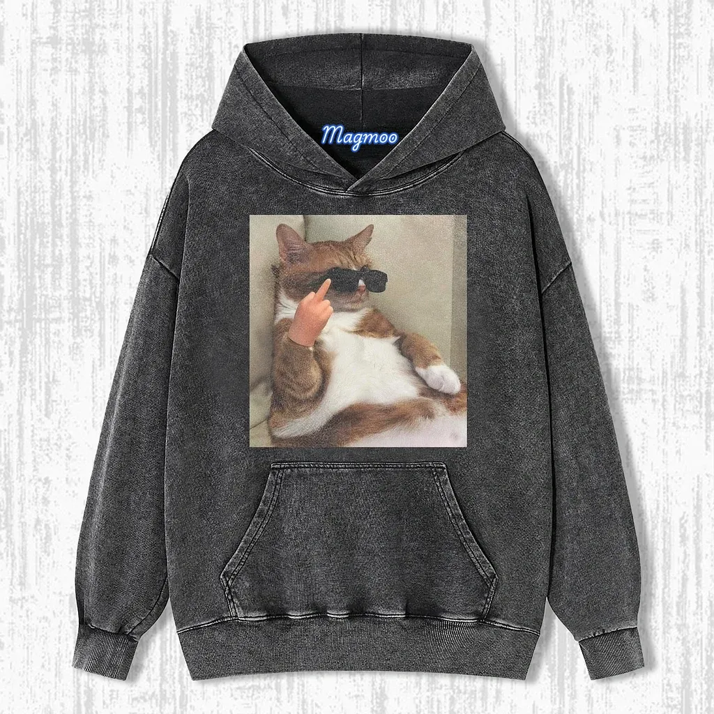 FUNNY CAT T-SHIRT-Magmoo