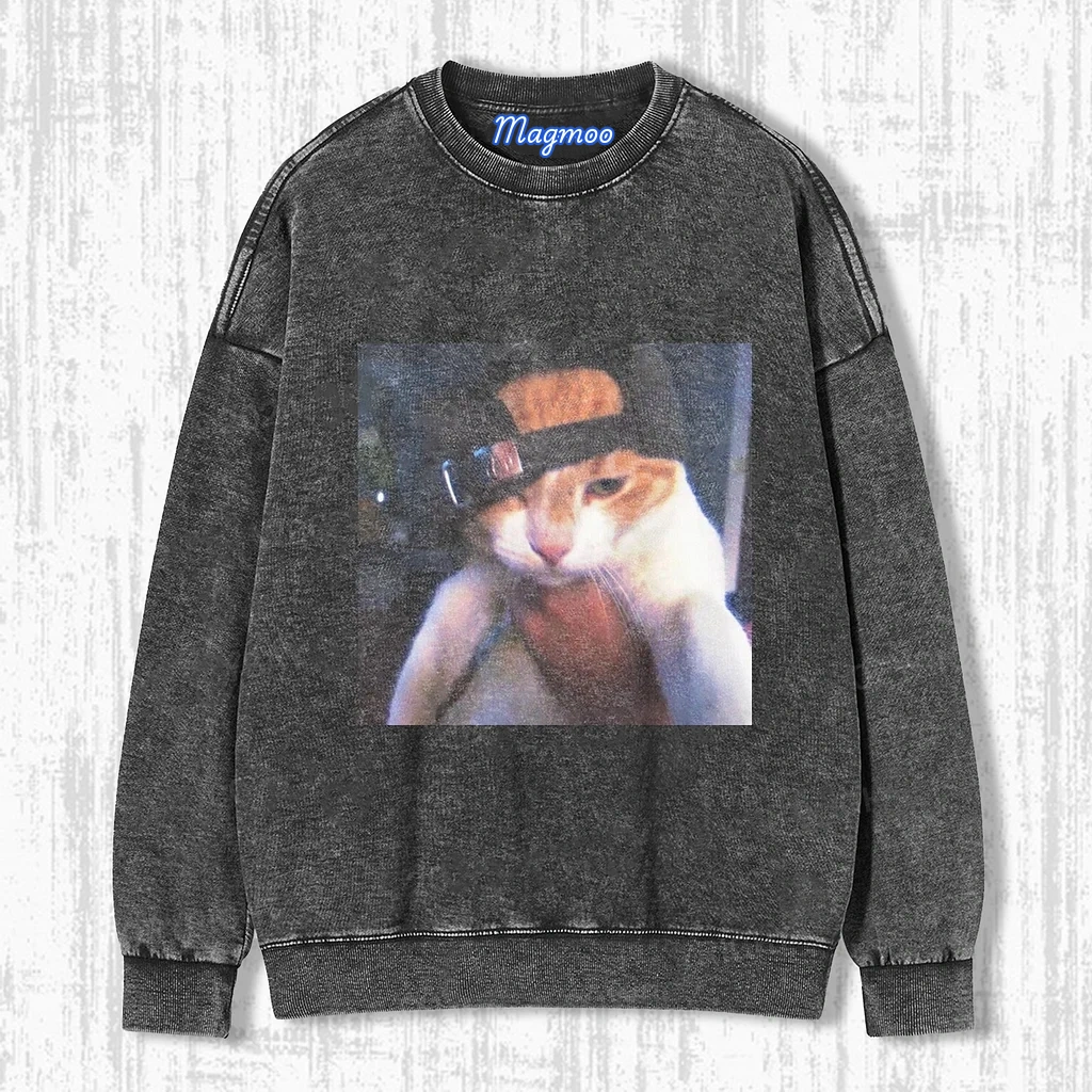 FUNNY CAT T-SHIRT-Magmoo
