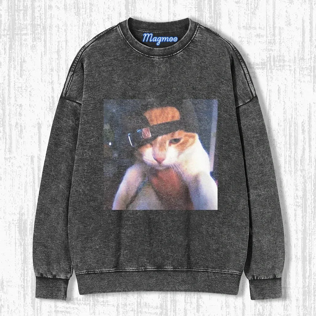 FUNNY CAT T-SHIRT-Magmoo