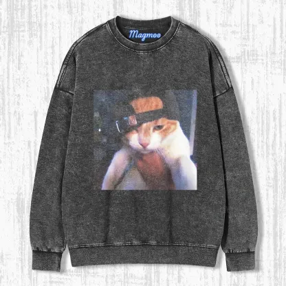 FUNNY CAT T-SHIRT-Magmoo