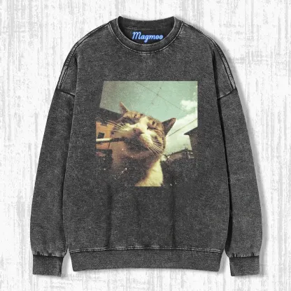 WACKY CAT T-SHIRT-Magmoo