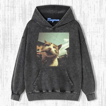 WACKY CAT T-SHIRT-Magmoo