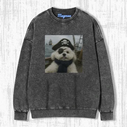 PIRATE DOG T-SHIRT-Magmoo