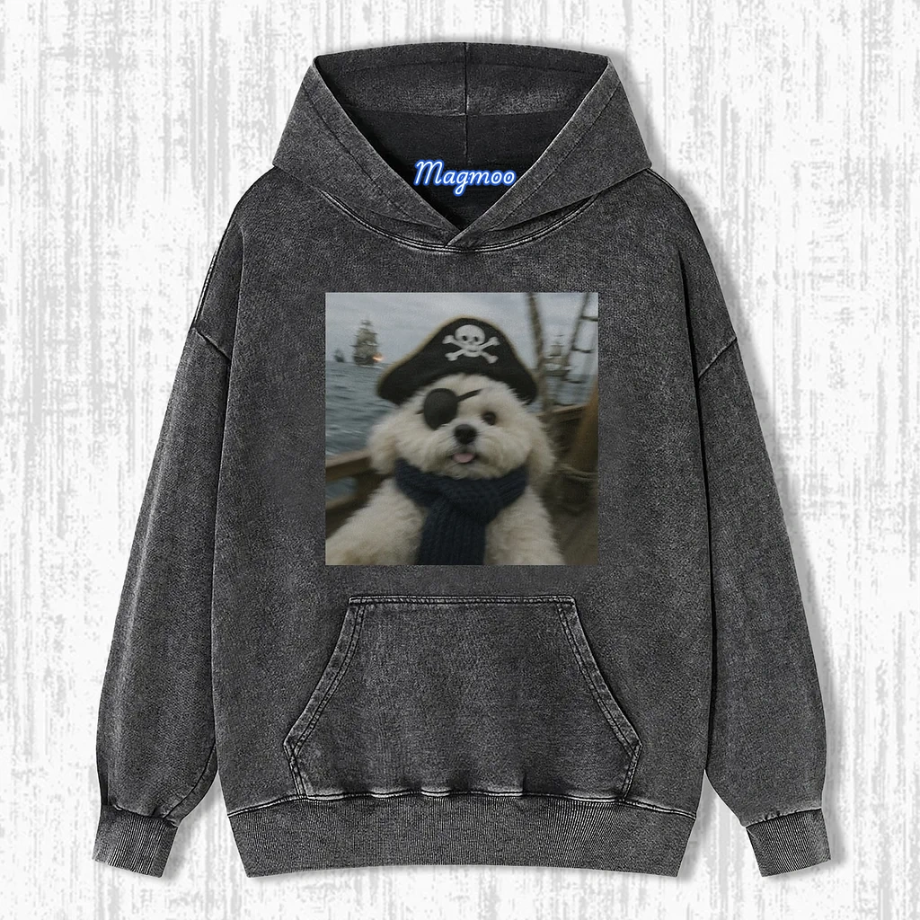 PIRATE DOG T-SHIRT-Magmoo