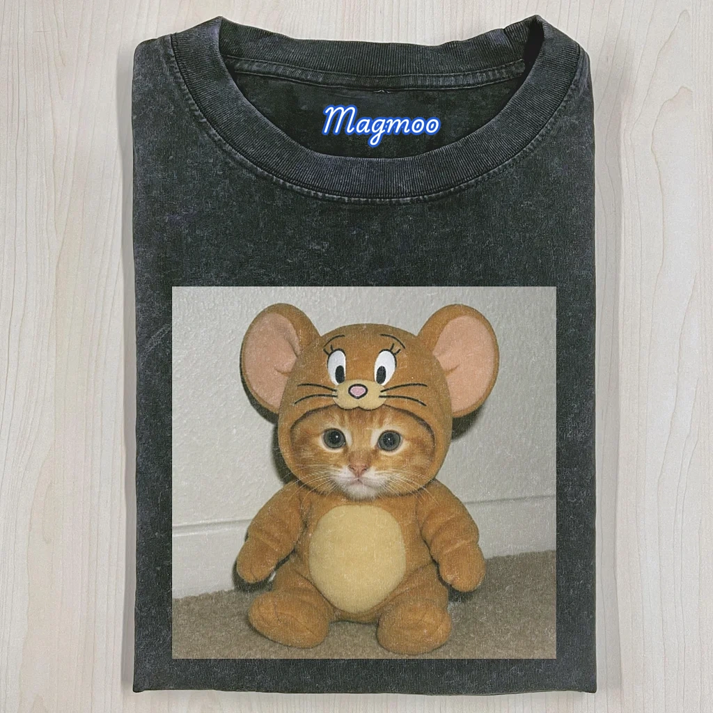 FUNNY CAT T-SHIRT-Magmoo