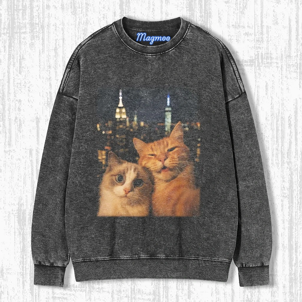 FUNNY CAT T-SHIRT-Magmoo