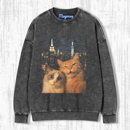FUNNY CAT T-SHIRT-Magmoo