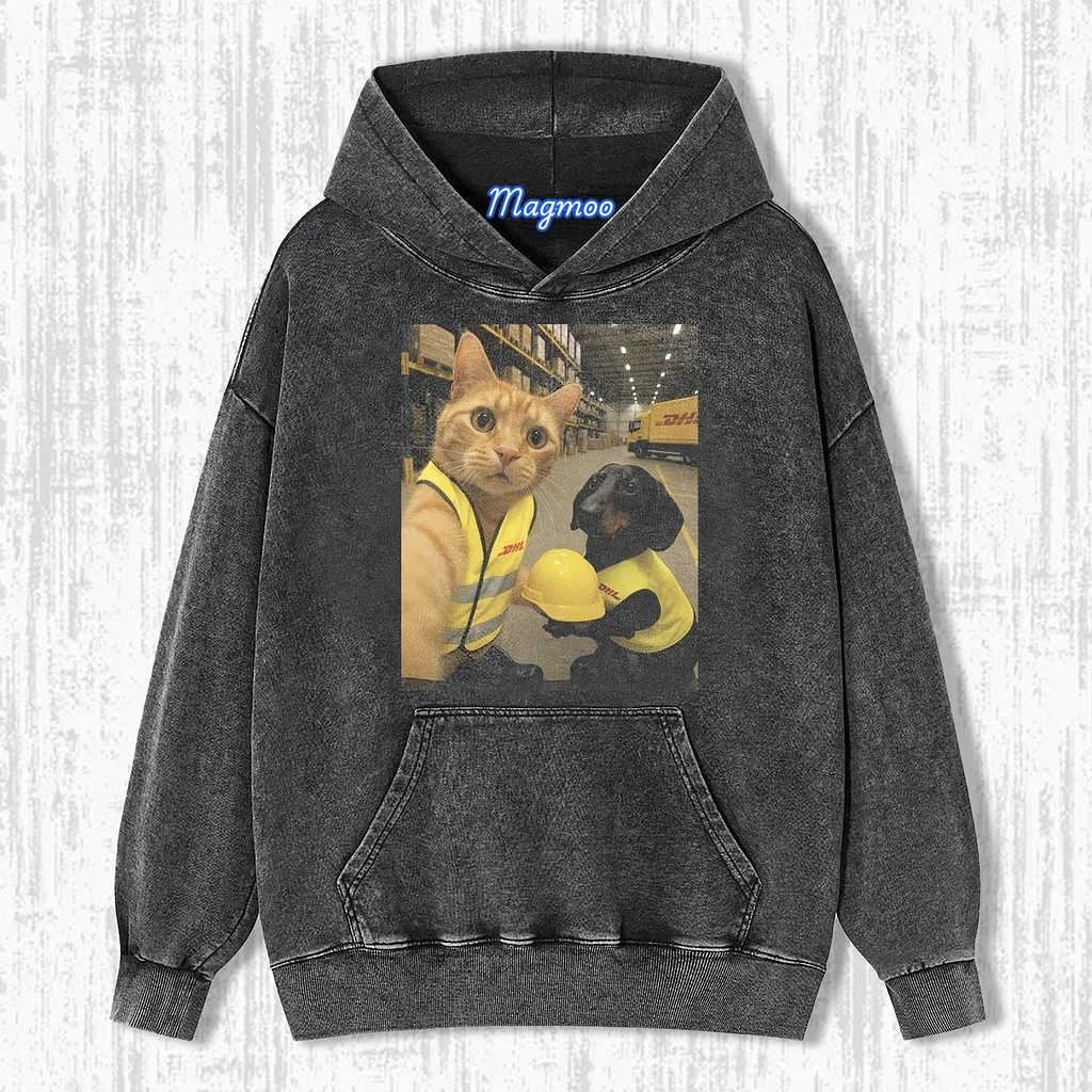 FUNNY CAT T-SHIRT-Magmoo