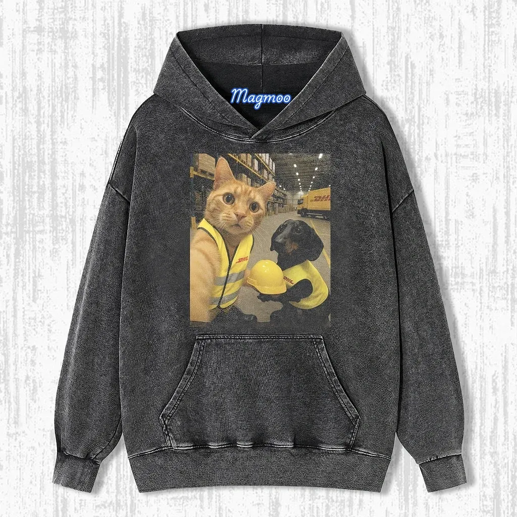 FUNNY CAT T-SHIRT-Magmoo
