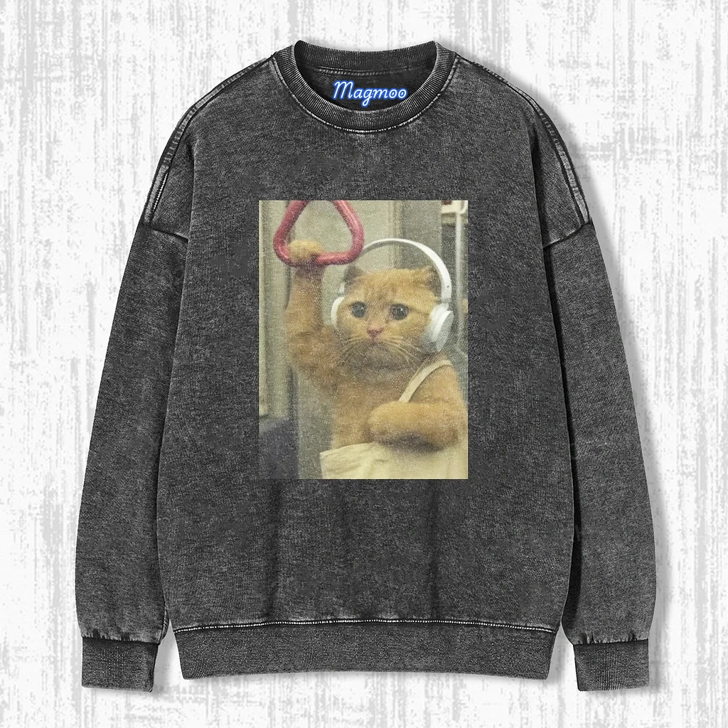 WACKY CAT T-SHIRT-Magmoo